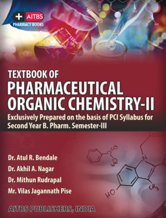 Textbook Pharmaceutical Organic Chemistry-II, 1/Ed.